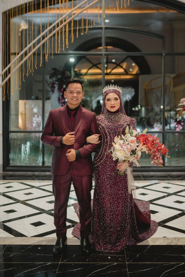 Dress Burgundy Sasa