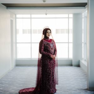 Dress Maroon Ame