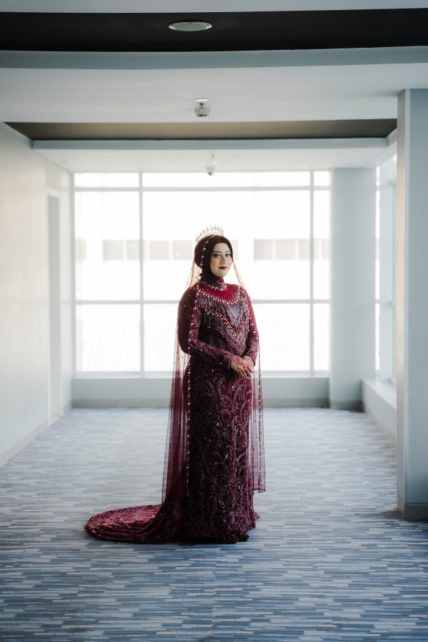 Dress Maroon Ame