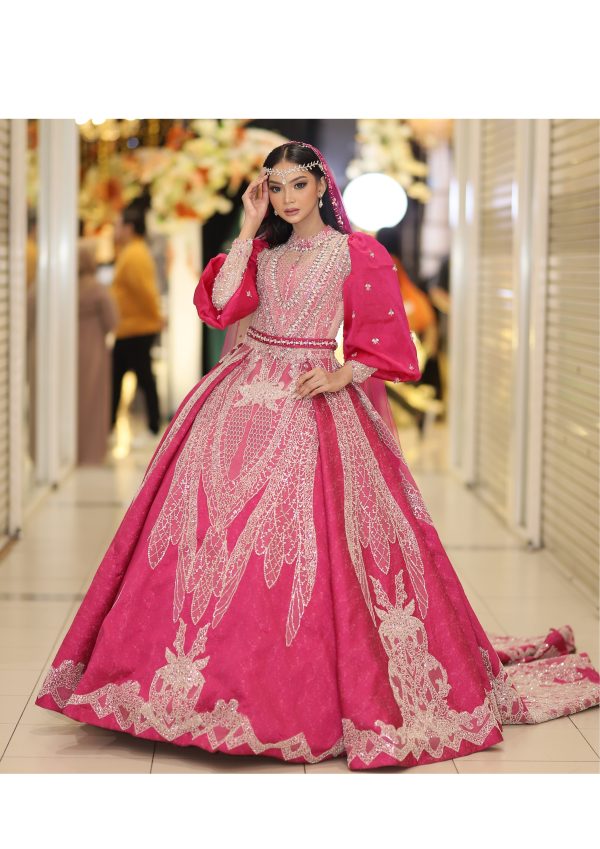 Gown Fuchia