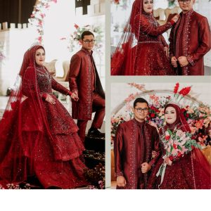 Gown Maroon Virginia