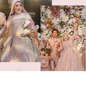 Gown Putri Soft Rose