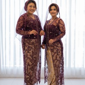 Kebaya Mama Burgundy V