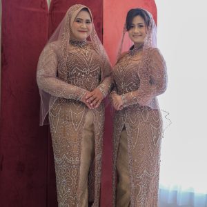 Kebaya Mama Coklat Temabaga Uni