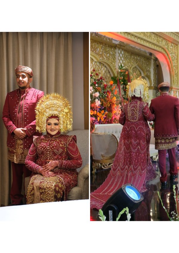 Kebaya Maroon Yasmin