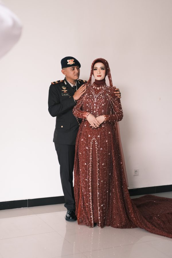 Kebayun Maroon Anis