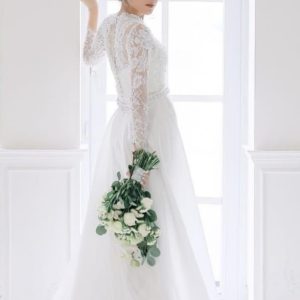 Dress putih leksha