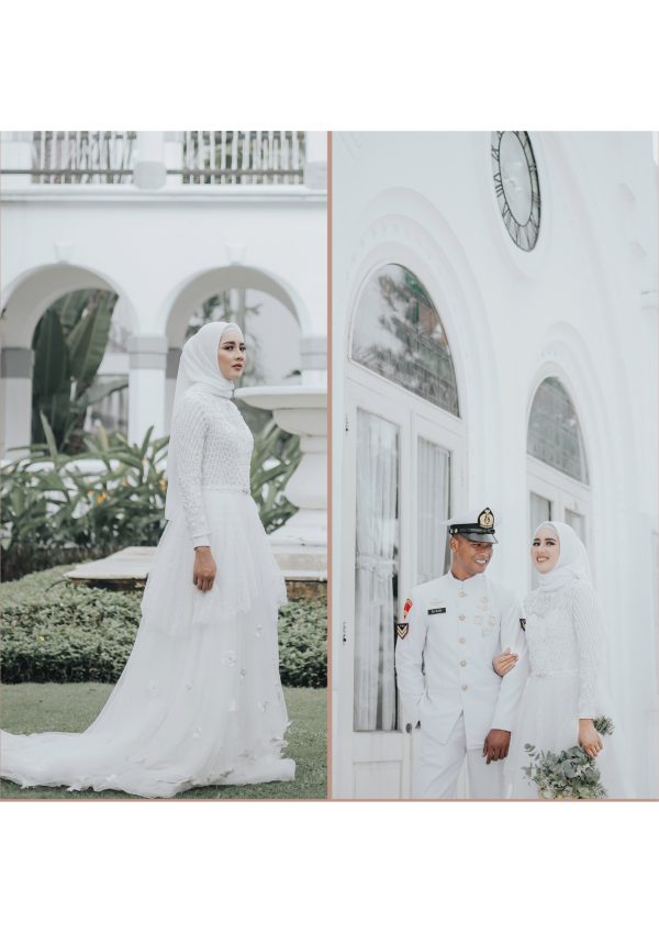 Dress putih seviq