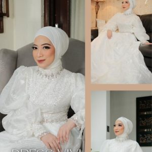 Dress putih vivi