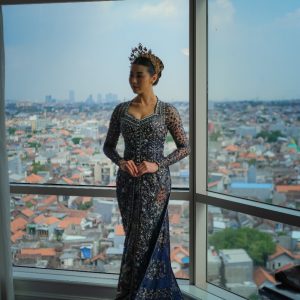 Kebaya Navy Melati
