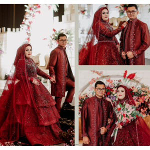 Gown Maroon Virgina