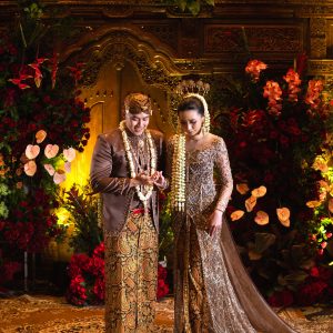 Kebaya Coklat Tua Cherell ( Luxs )