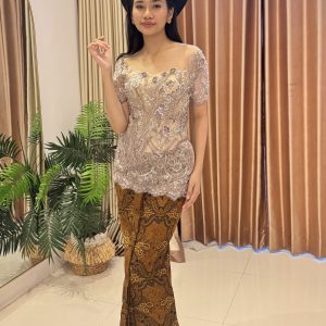 Kebaya Wisuda Soft Lilac